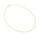 thumbnail image 1 of Cadena Figaro 3x1 Ametrinaa Fina Bitono 1.5mm Unisex 50cm Oro Italiano Solido 10k, 1 of 5
