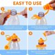 thumbnail image 4 of Water Bottle Spout Adapter for Kids, Water Bottle Cap No Spill Silicone Bottle Top Spout Adapter, BPA Free, 4 of 5