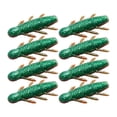 thumbnail image 1 of Kit de Señuelos de Pesca DYNWAVEMX 8 señuelos de PVC verde 5,5 cm, 1 of 8