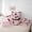 Blush Pink Black, variant on Homewish Cartoon Halloween Ghost Pumpkin 7-Piece King Bedding,Candy Corn Print King Bed in a Bag,Purple Orange White,Halloween Reversible