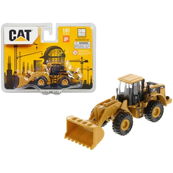 CAT Caterpillar 950G Series II Wheel Loader Yellow 1/87 (HO) Diecast Model by Diecast Masters