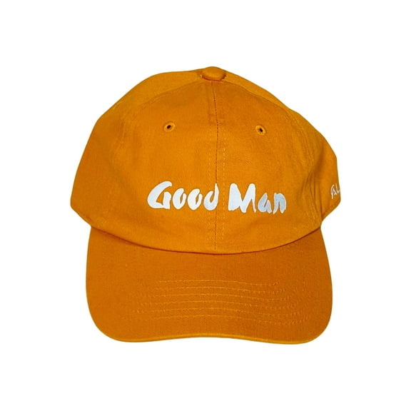 Good Man Fitted Dad Hat - Mustard Yellow, One Size