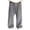 Gray, variant on Men Corduroy Wide Leg Pants Loose Fit Straight Trousers with Elastic Waist Casual Streetwear Style Black L
