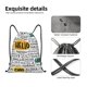 thumbnail image 4 of Fotbe Hello Bolsa Mochila con Cordón Estampada, Bolsa de Gimnasio Deportiva, Bolsa Cinch, Bolsa con Cordón para Hombres y Mujeres-Small, 4 of 6
