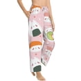 thumbnail image 3 of Kdxio Women's Comfy Stretch Cute SushiPrint Drawstring Pajama Pants-Large, 3 of 9