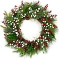 thumbnail image 3 of CNKOO 32 Pack Décorations de Sapin de Noël Tiges de Baies Rouges Artificielles 6.5 Pouces Pics de Baies de Noël avec Baies de Houx pour Ornements de Maison DIY de Vacances d'Hiver, 3 of 7