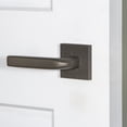 thumbnail image 2 of Viaggio Qadmltbll_Sd_Rh Motivo Solid Brass Non-Turning One-Sided Dummy Door Lever - Nickel, 2 of 7