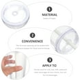 thumbnail image 2 of 1 Set Double Layered Cup Thickened Cold Drink Cup Reusable Boba Tea Cup with Straw, 2 of 8