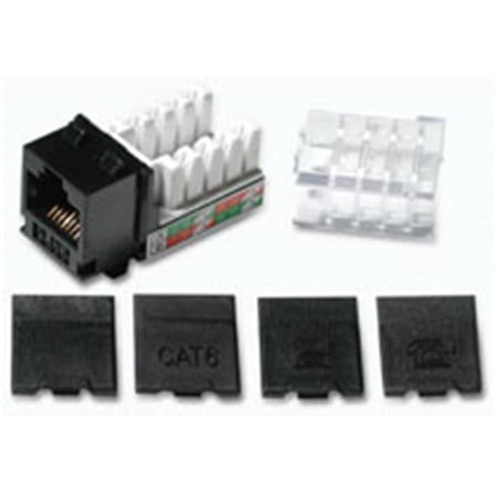 Cat 6 Keystone Jack Black price history on PriceWatchPro