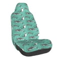 thumbnail image 1 of Wukai Great White Shark Full Set Car Seat Covers with Soft Padding Universal Auto Front Seats Protector and Cushion Mat, 1 of 5