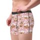 thumbnail image 2 of Balery Gingerbread Houses Pink Wonderland Calzoncillos bóxer para hombre, ropa interior de algodón suave y transpirable con cinturilla de nailon-Small, 2 of 5