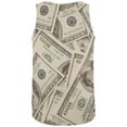 thumbnail image 2 of Money All Over Adult Tank Top - 2X-Large, 2 of 2