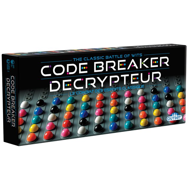 Jugadores de Peg Game Outset Media Code Breaker Battle of Wits 2