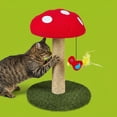 thumbnail image 2 of Vibrant Life Mushroom Cat Scratching Post, Multicolor, 17.32", 2 of 8
