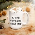 thumbnail image 2 of Skiing Coffee Mug, Ceramic Novelty Coffee Mugs 11oz, 15oz Mug, Tea Cup, Gift Present Mug For Birthday, Christmas Thanksgiving Festival, 2 of 4