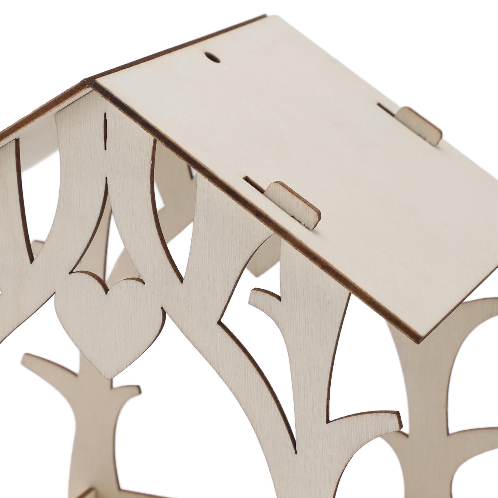 LAZIOEGR DIY Wooden Bird Feeder Kit – Paintable, Hang‑On Birdhouse for Kids, Indoor/Outdoor Use, Holiday Gift Idea