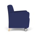 thumbnail image 4 of Lesro Chaise d'Invité de Réception Lounge Ravenna en Bleu, 4 of 5
