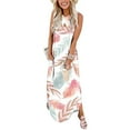 thumbnail image 1 of LOVZFMLL Robes Robe de Plage pour Femmes Vêtements de Plage Décontractés Vacances Robes d'Été Courtes, 1 of 5