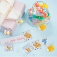 thumbnail image 2 of Heart Cellophane Bags Valentines Cookies Treat Bags Heart Plastic Goodie Candy Gift Bags for Party Decorations 400Pcs, 2 of 7