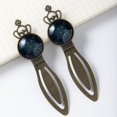 thumbnail image 3 of Gemini Vintage Copper Crown-Shaped Bookmarks: Stainless Steel Reading Accessories for Book Lovers - Set of Two Bookmarks, 3 of 5