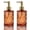 Orange-2pcs, variant on AIGIA Glass Soap Dispenser 12oz Liquid Hand Soap Dispenser, Rustproof Pump for Kitchen & Bathroom,Great for Lotions,Essential Oil,Liquid Soaps(2 Pack)