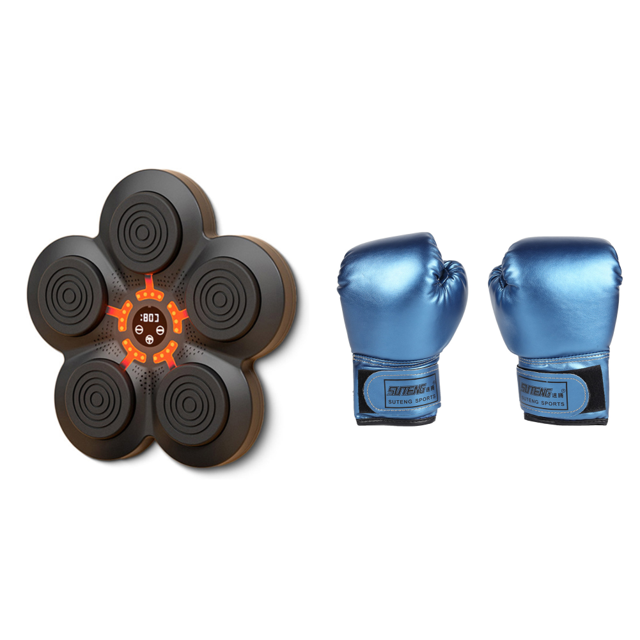 Almohadilla entrenamiento boxeo con música modo 2-5 luces para ejercicio y adultos