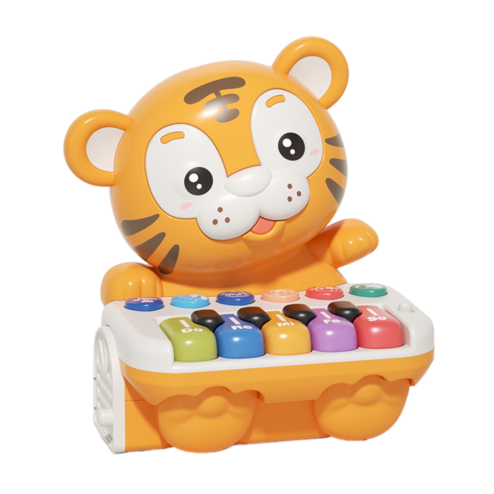 Electronic Rolling Piano Toy, Multifunctional Music Keyboard, Early Education Instrument, Light-Up Keys & Balls, Interactive Learning Toy for Toddlers