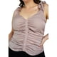 thumbnail image 4 of Top drapeado Zenobia Tallas Extras 11797 beige 40, 4 of 6
