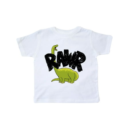 

Inktastic Lil Green Bronto Rawr!! Gift Toddler Boy or Toddler Girl T-Shirt