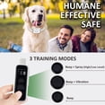 thumbnail image 2 of POIIOPY Collar De Perro De Citronela Con Mando A Distancia, Más Seguro, 3 Modos De Pulverización/Vibración/Pitido, Collar De Entrenamiento Para Perros, Collar De Corteza De Citronela Humano, Collar An, 2 of 5