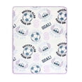thumbnail image 1 of Lilo and Stitch Soccer Silk Touch Fleece Throw, 1 of 6