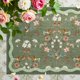 thumbnail image 3 of Tapete Jinchan Floral para Entrada 60x90 cm Lavable Antideslizante Salvia, 3 of 9