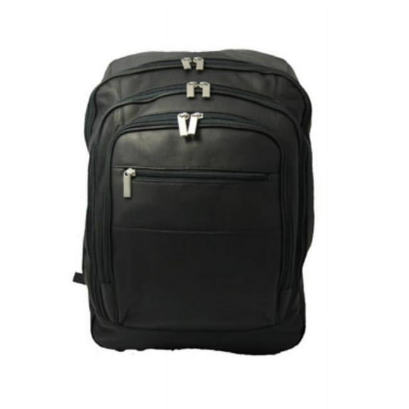 David King  Co  Oversized Laptop Backpack - Black (Dimensions: 13.5in. x 18in. x 5in.)