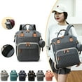 thumbnail image 5 of Fasiaou Large-capacity Mummy Bag Multi-functional Portable Mother's Storage Backpack Lightweight Mother's Multi-compartment Mother And Baby Bag When Going Out/House/Fathers Day Gifts, 5 of 9