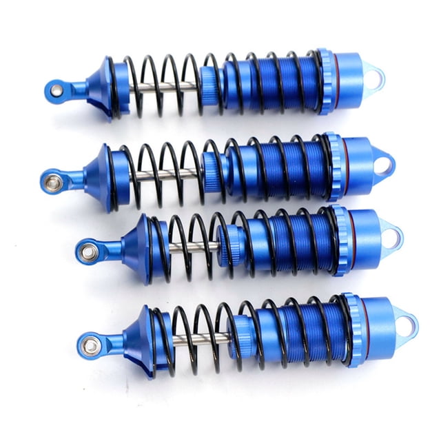 Xingzhi Shock Absorber Front/Rear RC Car Damper Wear-resistant Buggy Shocks Absorbers Drive Shaft Tire Gasket Pull Rod Blue