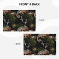 thumbnail image 3 of Placemats Set Of 4 / 6, Surreal Cute Chameleon Dragonfly Placemats For Dining Table Indoor/Outdoors Heat Resistant Washable Placemats 18" X 12", 3 of 8