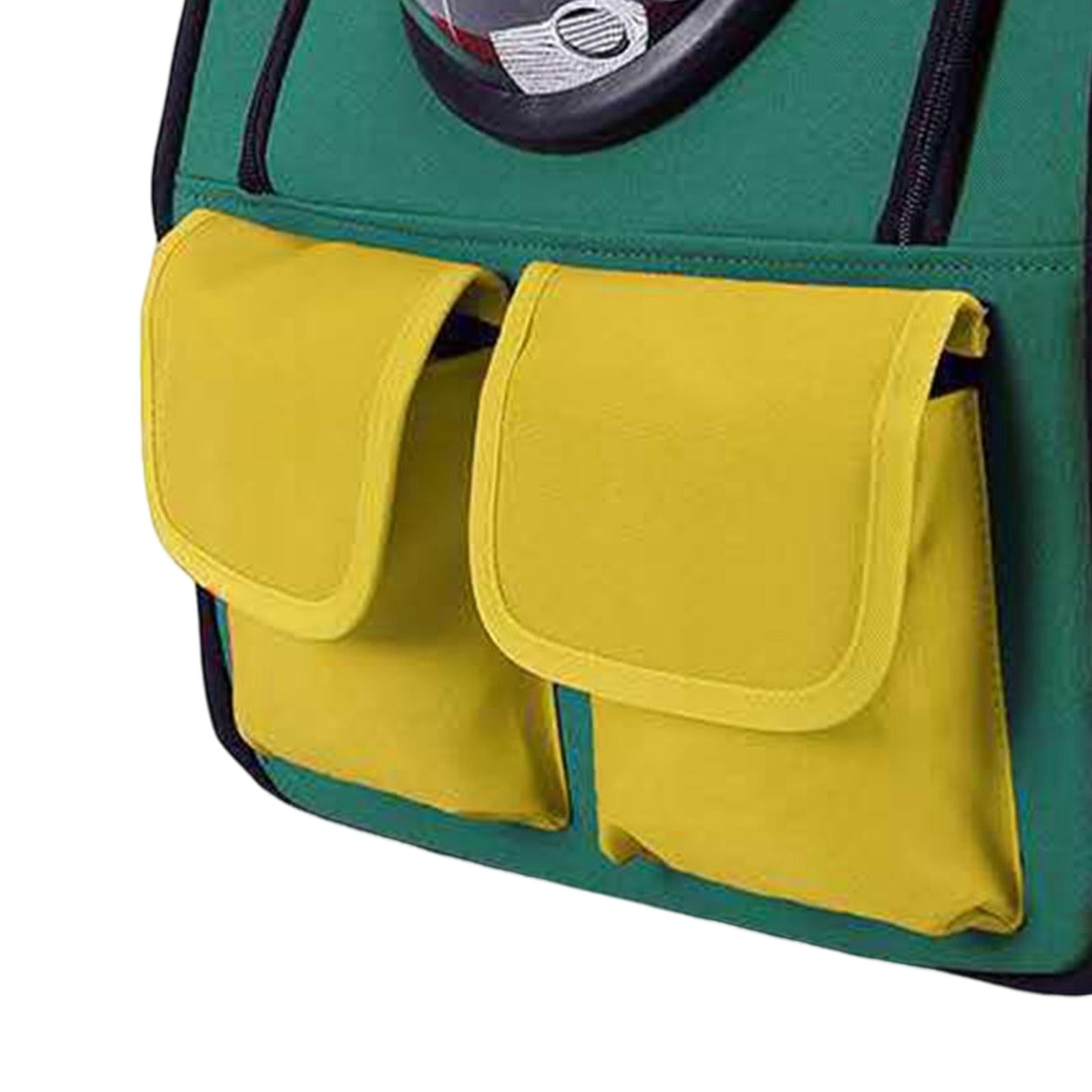 Bvdfgk Pet Carrier Backpack Dog Backpack Mesh Breathable Backpack Cat Dog Carrier Space Green