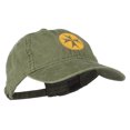 thumbnail image 5 of Circle Cross Design Embroidered Cap - Olive OSFM, 5 of 5