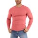 thumbnail image 1 of Amzcrzy Sudadera Para Hombre, Transpirable, Elástica, Color Sólido, Deportiva, De Manga Larga, Cuello Redondo, Color Vino, M, 1 of 5
