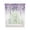 Purple, variant on Teal Blue Eucalyptus Leaves Swag Valances for Windows, Spring Floral Summer Botanical Rod Pocket Sheer Valances for Windows, Swag Toppers Light Filtering for Kitchen Living Room 2 Panels 36''x63''