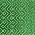 thumbnail image 1 of Ahgly Company Indoor Square Oriental Emerald Green Industrial Area Rugs, 3' Square, 1 of 4
