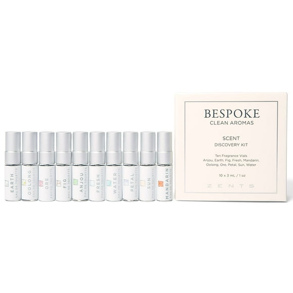 Zents Coffret-cadeau d'Échantillons de Parfum, 10 Mini Eaux de Parfum pour la Découverte de Parfums, pour Femmes et Hommes, 1,5 ml Chacun