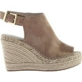 thumbnail image 3 of Kenneth Cole New York Womens Olivia Buckle Espadrille Wedge Sandals, 3 of 7