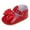 Red, variant on Otqutp Baby Girls Mary Jane Flats Toddler Non-Slip Bowknot Princess Wedding Dress Shoes Toddler PU Leather Baptism Shoes