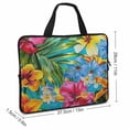 thumbnail image 2 of WERPE Flowers Leaves Claire Hummel Laptop Bag Diving Fabric Soft Carrying Travel Case Tablet Cover Neoprene 15inch, 2 of 5