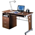 thumbnail image 2 of Techni Mobili Bureau d'Ordinateur Stratifié en Acajou, 2 of 4