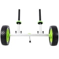 thumbnail image 4 of Heavy-Duty Sit-On-Top Kayak Cart, Width Adjustable (5.5-19.6 inch) with 12 inch PU Wheels, Plug-in Portable Dolly, 4 of 11