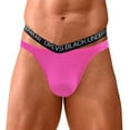 thumbnail image 2 of Sngxgn Men's Breathable Boxer Briefs Underwear(Hot Pink,L), 2 of 5