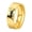 Gold Black, variant on Men's Stainless Steel High Polished Animal Tiger Band Ring Black Size 12