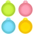 thumbnail image 1 of Tapa para lata de comida para mascotas, tapa universal de silicona sin BPA, adecuada para comida para perros y gatos, una tapa de lata es adecuada para la mayoría de los alimentos enlatados para, 1 of 7